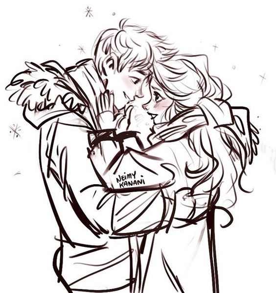 Dessin de couple : 59 idées pour apprendre à dessiner des couples 43 Dessin de couple : 59 idées pour apprendre à dessiner des couples 43