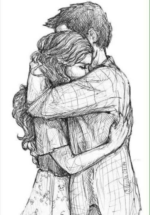 Dessin de couple : 59 idées pour apprendre à dessiner des couples 49 Dessin de couple : 59 idées pour apprendre à dessiner des couples 49