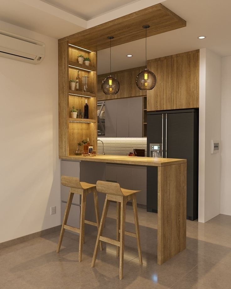8 idées de décorations en bois pour petites cuisines 2 8 idées de décorations en bois pour petites cuisines 2