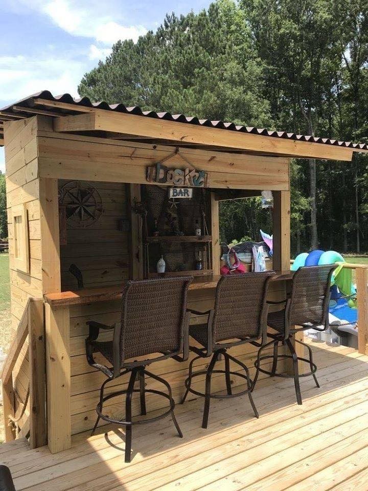 19 idées pour avoir un mini bar dans votre jardin 7 19 idées pour avoir un mini bar dans votre jardin 7