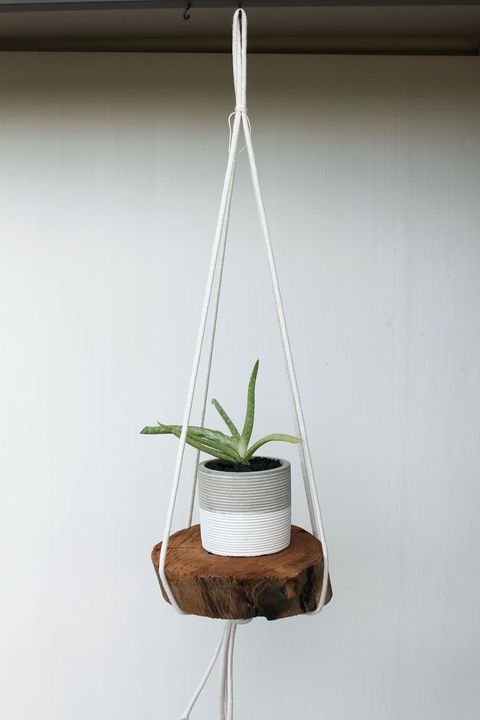hanging planters rope