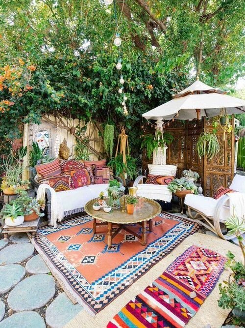 20 Meilleures idées d'aménagement de jardin Boho 3 Best Boho Garden Design Ideas 2