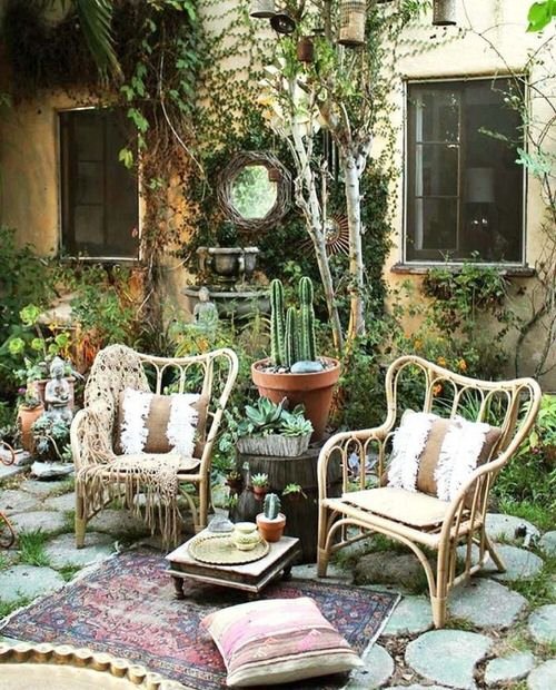 20 Meilleures idées d'aménagement de jardin Boho 17 Best Boho Garden Design Ideas 9
