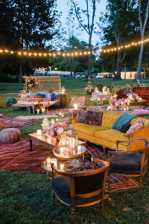 Les 16 plus belles décorations de mariage bohème 14 Les 16 plus belles décorations de mariage bohème 14