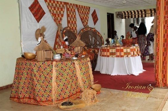Les 9 plus belles déco de mariage à l'africaine 6 Les 9 plus belles déco de mariage à l'africaine 6