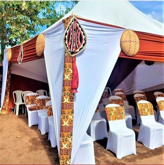 Les 9 plus belles déco de mariage à l'africaine 7 Les 9 plus belles déco de mariage à l'africaine 7