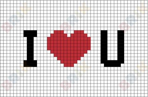 29 top idées de pixel art amour 7 29 top idées de pixel art amour 7