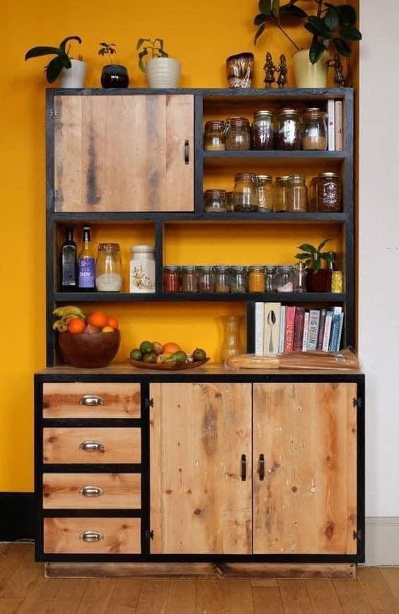 9 Magnifiques combinaisons de décos entre fer et bois 4