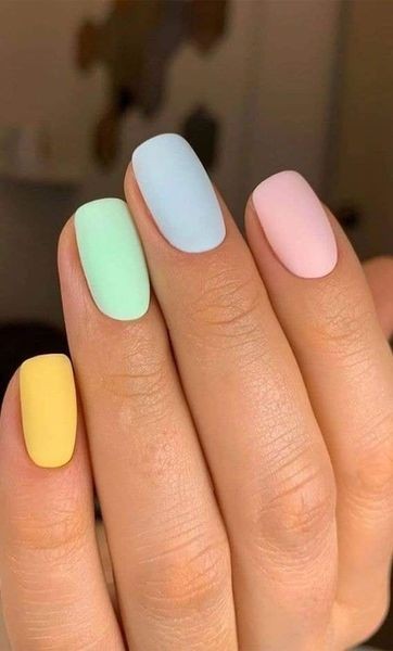 26 idées d'ongles dans les tons pastels 1 26 idées d'ongles dans les tons pastels 1