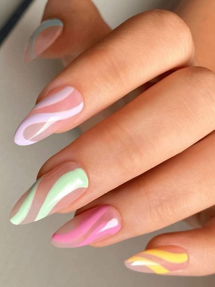 26 idées d'ongles dans les tons pastels 3 26 idées d'ongles dans les tons pastels 3