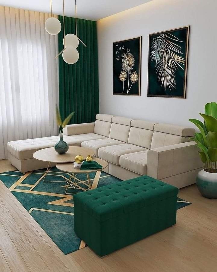 10 idées de décoration d'intérieur avec du vert 3 10 idées de décoration d'intérieur avec du vert 3