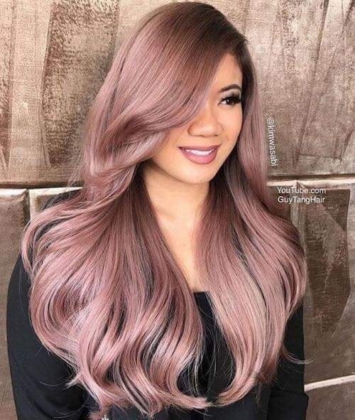 17 couleurs de cheveux dans les tons rose métallisé 1 17 couleurs de cheveux dans les tons rose métallisé 1