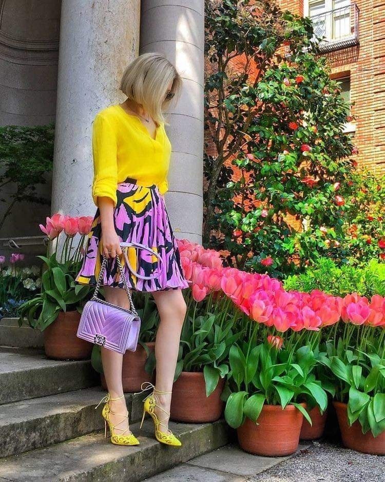 Ces 23 combinaisons de couleurs vous rendront très élégante en ce printemps 9 Ces 23 combinaisons de couleurs vous rendront très élégante en ce printemps 9