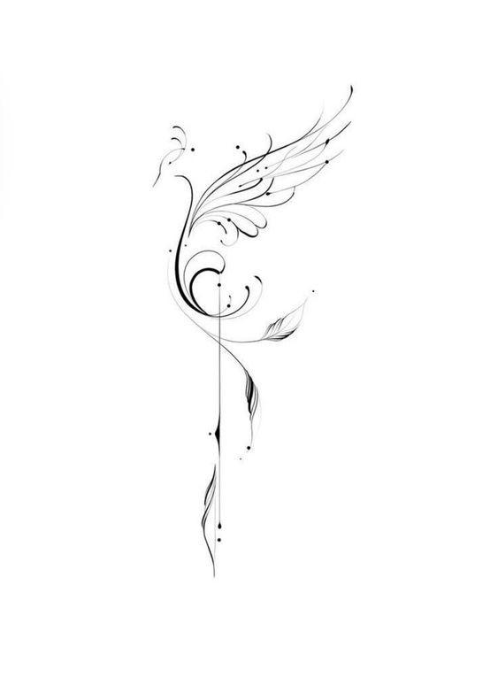 14 superbes tatouages ??de Phoenix pour les femmes 12 14 superbes tatouages ??de Phoenix pour les femmes 12