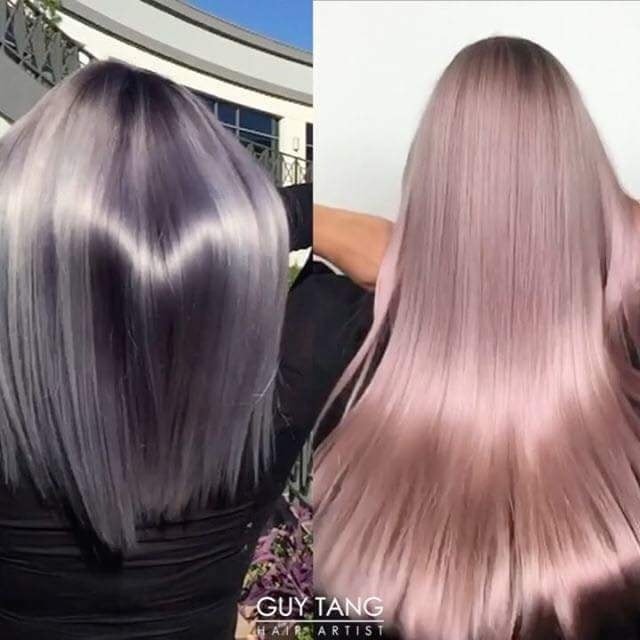 17 Couleurs de cheveux dans les tons rose métallisé 12 17 Couleurs de cheveux dans les tons rose métallisé 12