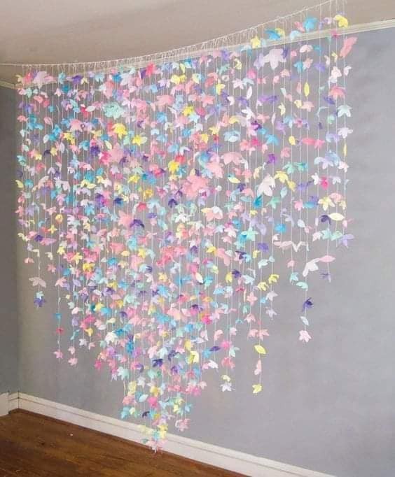 15 idées de décorations de fête en papier 11 15 idées de décorations de fête en papier 11