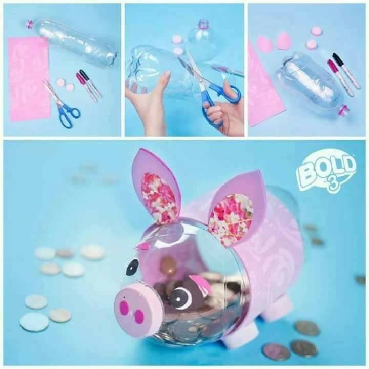 21 bricolages avec des bouteilles en plastique pour enfants 5 21 bricolages avec des bouteilles en plastique pour enfants 5