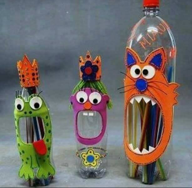 21 bricolages avec des bouteilles en plastique pour enfants 9 21 bricolages avec des bouteilles en plastique pour enfants 9