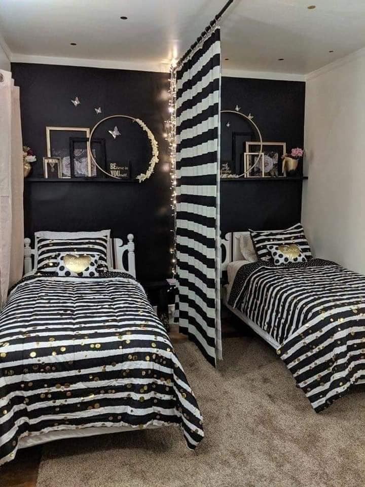 11 super idées pour les chambres partagées 1 11 super idées pour les chambres partagées 1