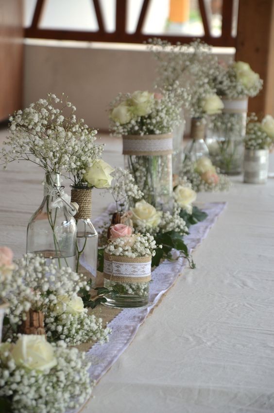 19 Centres de table de mariage à faire soi-même 12