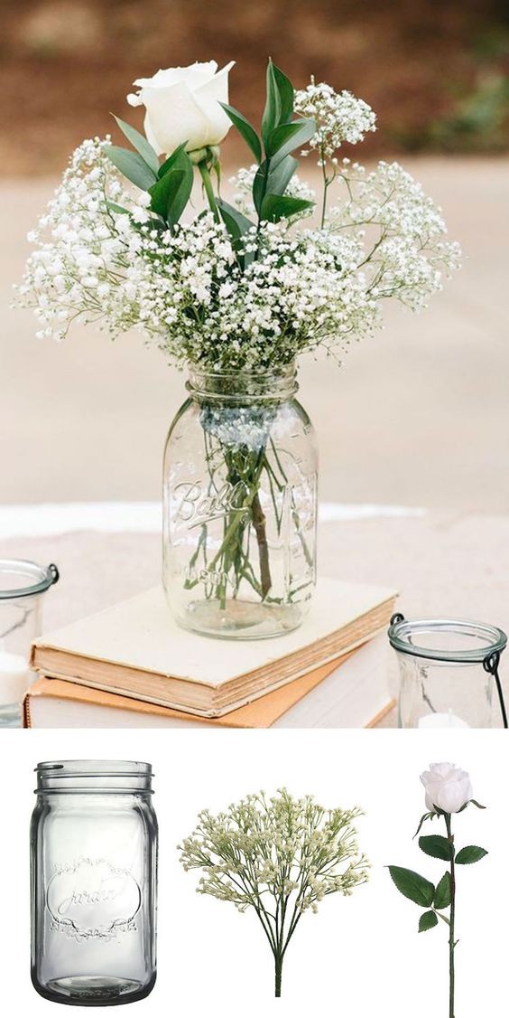 19 Centres de table de mariage à faire soi-même 5