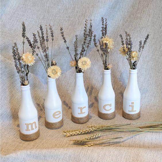 19 Centres de table de mariage à faire soi-même 6