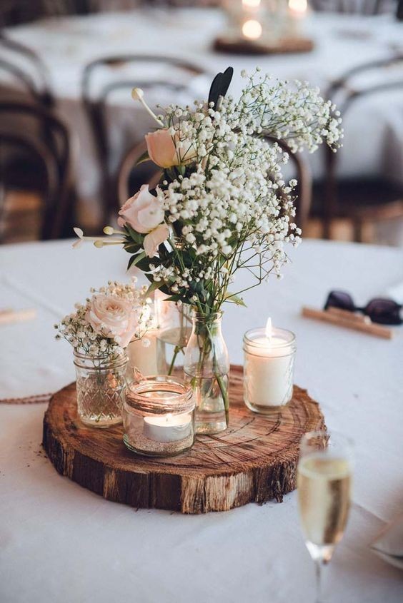 19 Centres de table de mariage à faire soi-même 7