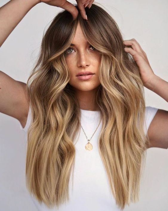 22 Balayages blonds sur brune à adopter absolument ! 22 22 Balayages blonds sur brune à adopter absolument ! 22