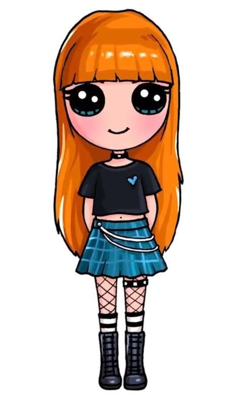 22 Techniques Infaillibles pour Dessiner une Fille Kawaii 15 22 Techniques Infaillibles pour Dessiner une Fille Kawaii 15