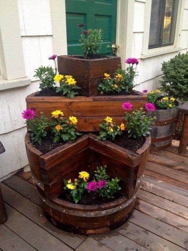 24 idées de jardinières en bois à faire soi-même 18 24 idées de jardinières en bois à faire soi-même 18