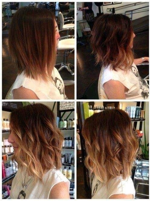 27 Balayages stylées sur cheveux mi-longs 16 27 Balayages stylées sur cheveux mi-longs 16
