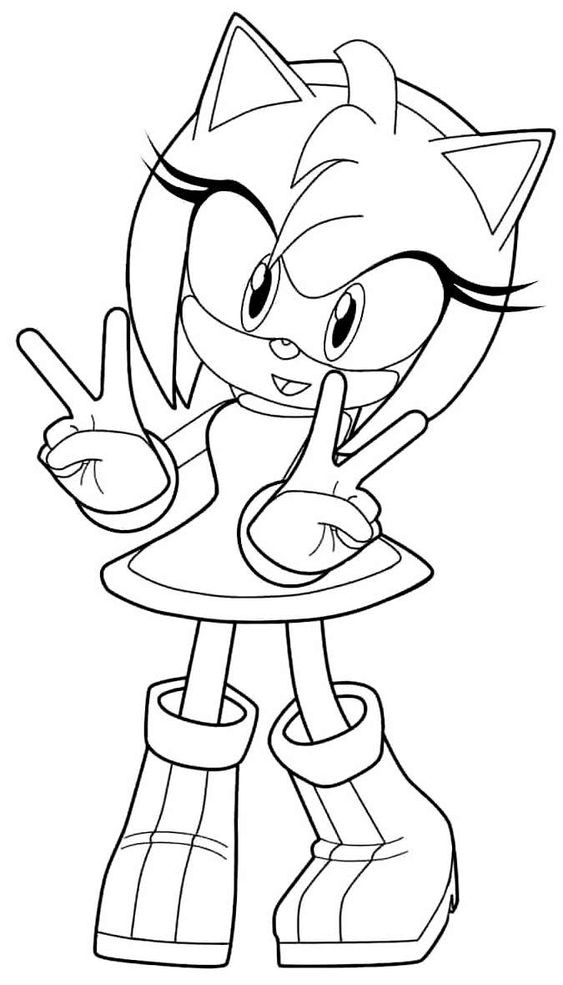 28 pages de coloriage Sonic pour les enfants 14
