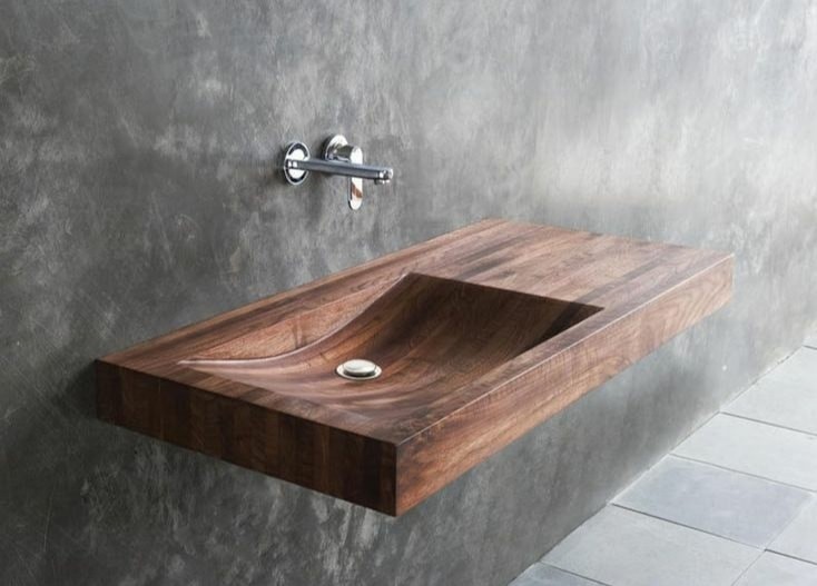 30 idées de lavabos en bois 13 30 idées de lavabos en bois 13