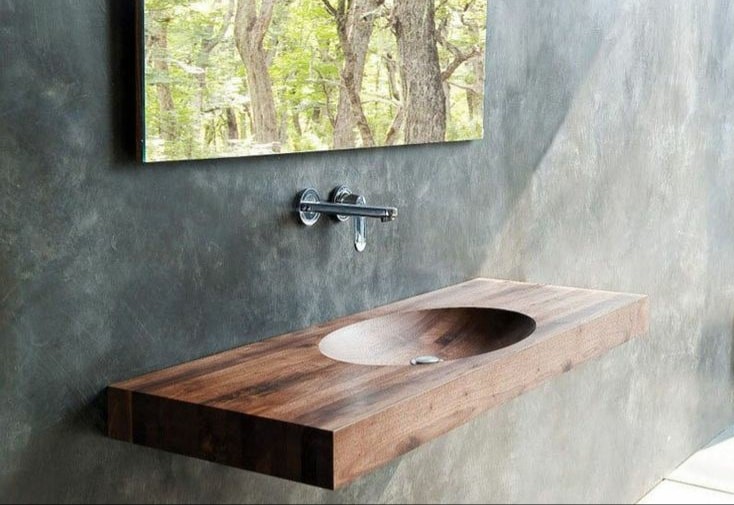 30 idées de lavabos en bois 14 30 idées de lavabos en bois 14