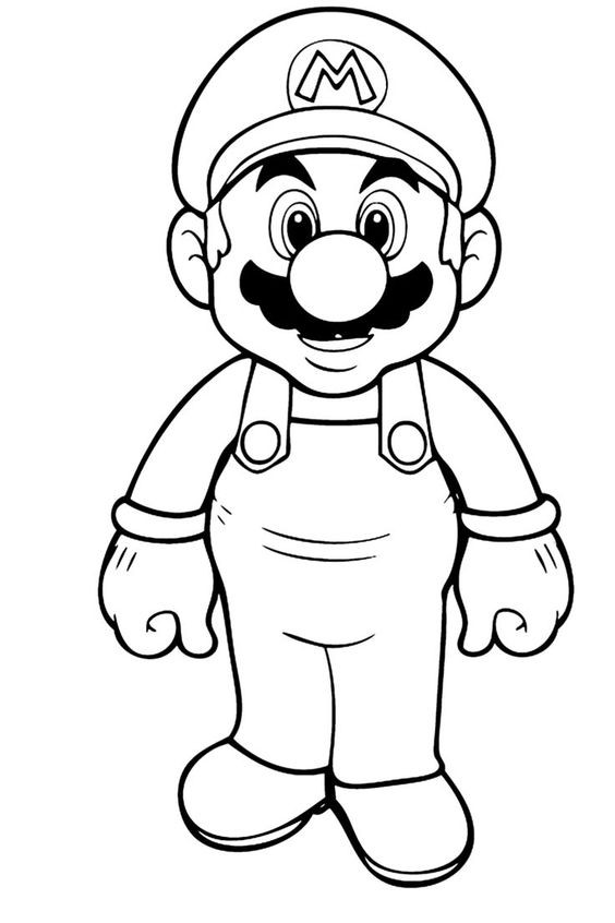 Comment dessiner MARIO facilement étape par étape 