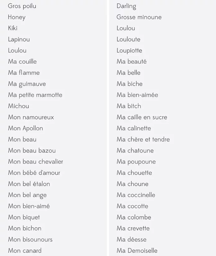 44 Surnoms Stylés & Originaux Pour Ton Amoureux 2 44 Surnoms Stylés & Originaux Pour Ton Amoureux 2
