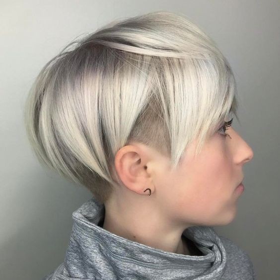 Carré plongeant nuque rasé : 32 modèles pour vous 7