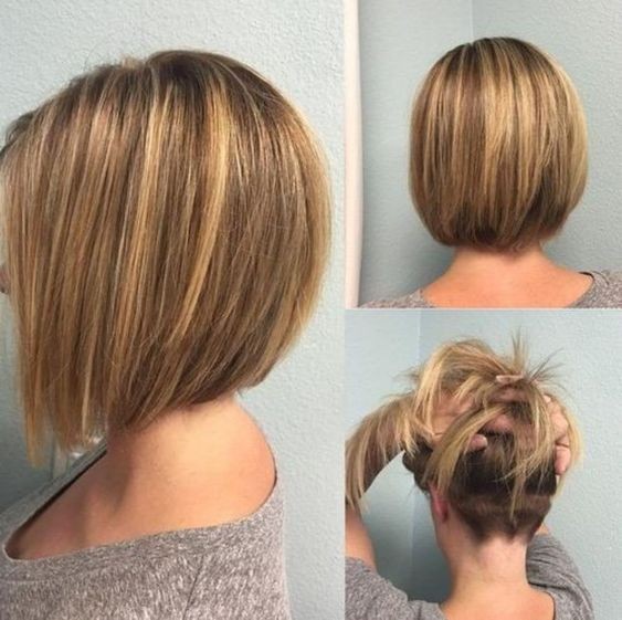Carré plongeant nuque rasé : 32 modèles pour vous 10