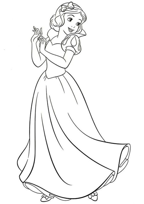 Coloriage princesse : 25 Dessins de Princesses Faciles à Colorier 34 Coloriage princesse : 25 Dessins de Princesses Faciles à Colorier 34