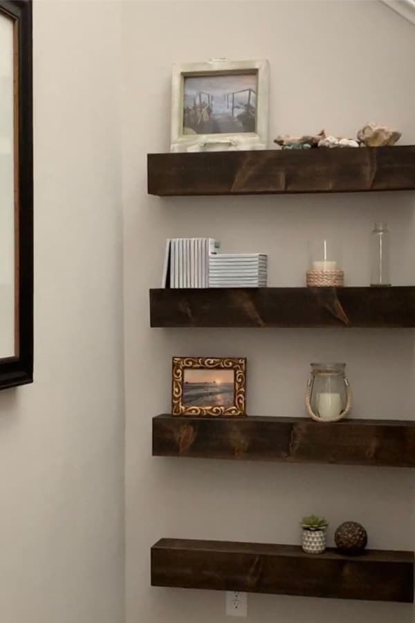 22+ Meilleures idées d'étagères flottantes pour 2023 4 best diy floating shelves