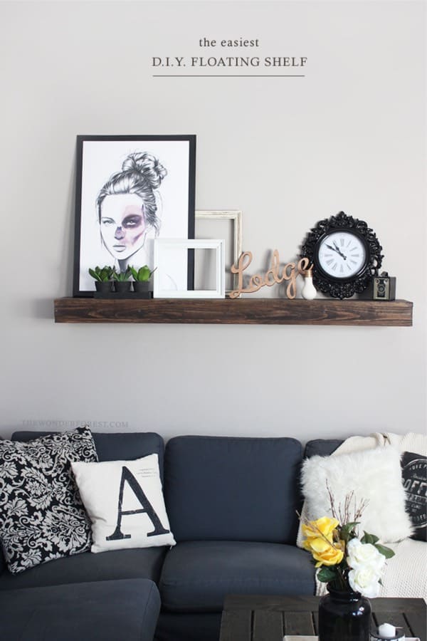 22+ Meilleures idées d'étagères flottantes pour 2023 5 easy to build floating shelf ideas