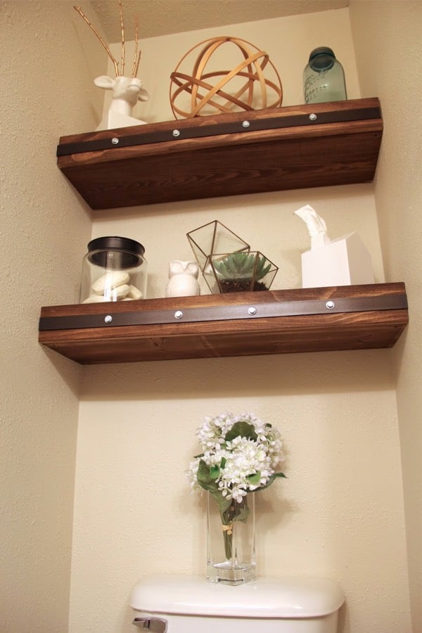 22+ Meilleures idées d'étagères flottantes pour 2023 11 best bathroom floating shelf