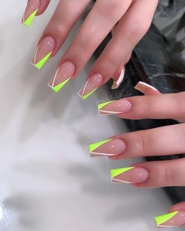 27 idées de nail art pour des ongles colorés 2 27 idées de nail art pour des ongles colorés 2