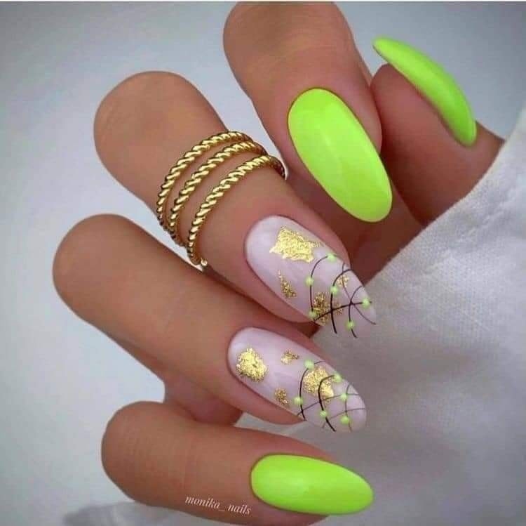27 idées de nail art pour des ongles colorés 15 27 idées de nail art pour des ongles colorés 15