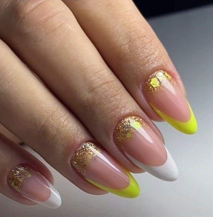 27 idées de nail art pour des ongles colorés 26 27 idées de nail art pour des ongles colorés 26