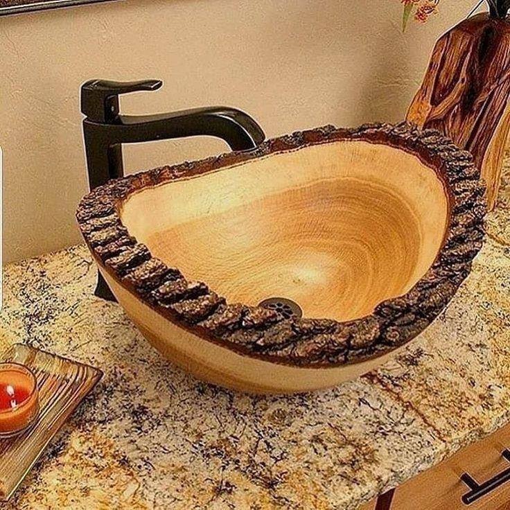 30 idées de lavabos en bois 2 30 idées de lavabos en bois 2