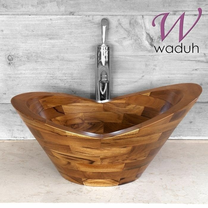 30 idées de lavabos en bois 3 30 idées de lavabos en bois 3
