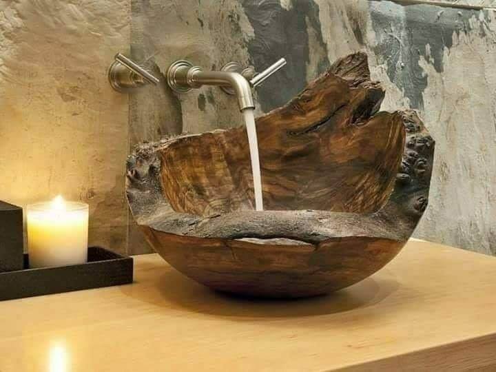 30 idées de lavabos en bois 4 30 idées de lavabos en bois 4