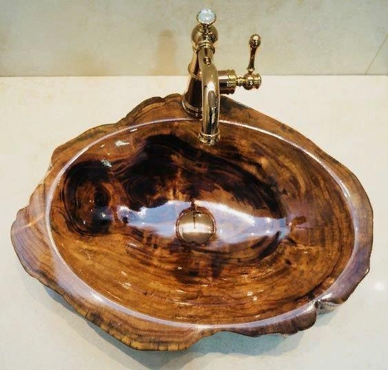 30 idées de lavabos en bois 5 30 idées de lavabos en bois 5