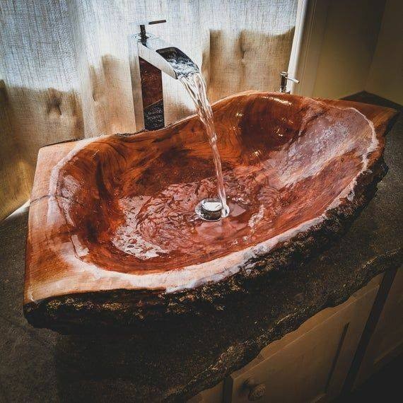 30 idées de lavabos en bois 8 30 idées de lavabos en bois 8